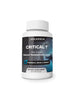 A bottle of Critical T dietary supplement capsules designed to support natural testosterone levels.